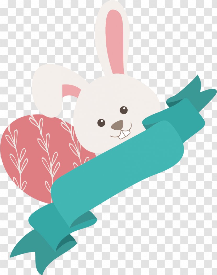 Rabbit Easter Bunny Hare Bugs - Tail - Colorful Egg Transparent PNG