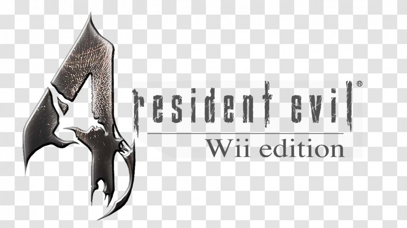 Resident Evil 4 Logo Brand Font - Design Transparent PNG
