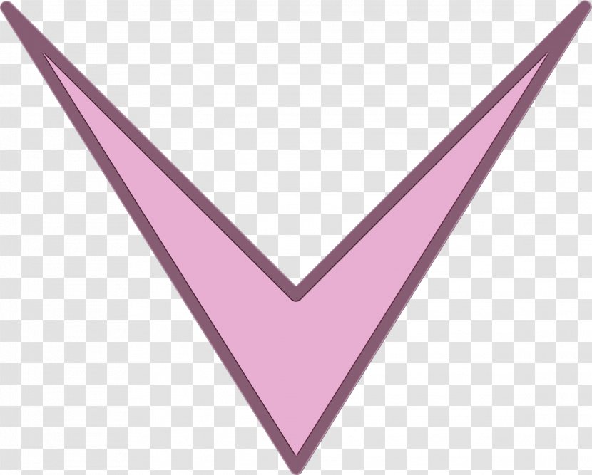 Violet Purple Pink Line Triangle - Paint - Logo Magenta Transparent PNG