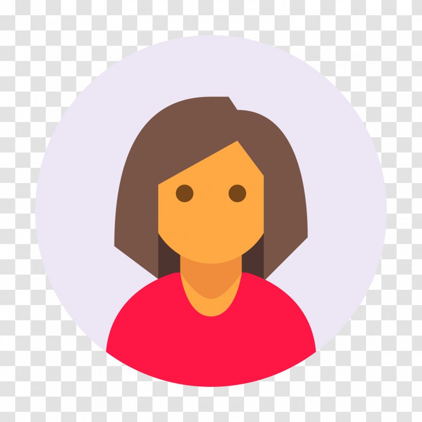 User Profile Female Avatar - Neck Transparent PNG