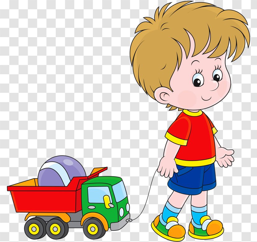 Cartoon Play Child Baby Playing With Toys Toddler - Sharing Transparent PNG
