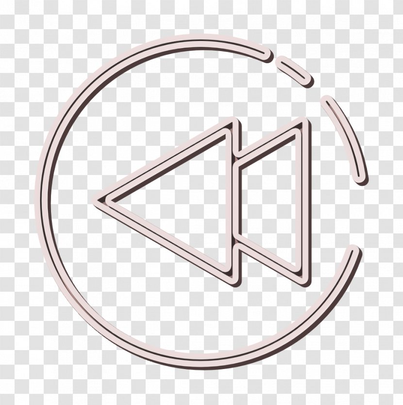 Electronics Icon Music Rewind - Symbol - Logo Transparent PNG