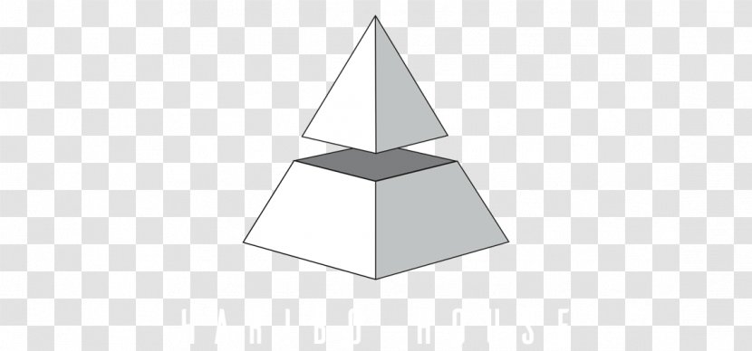 Line Triangle - White Transparent PNG