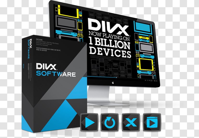 DivX Plus HD High Efficiency Video Coding Player - Electronics - Winx Dvd Ripper Platinum Transparent PNG