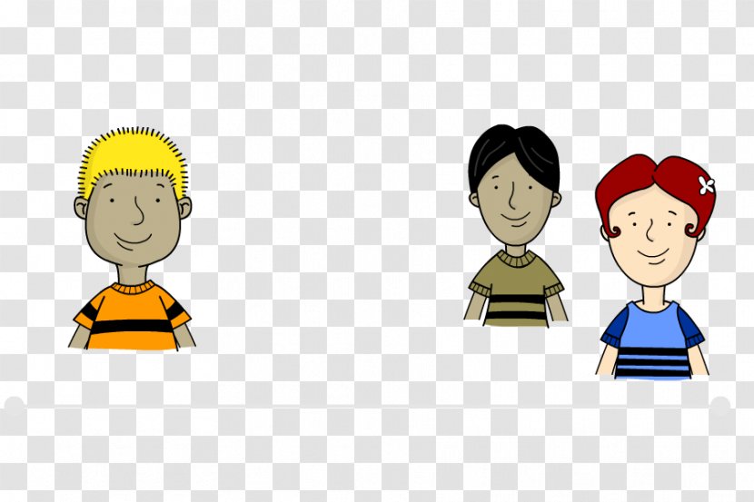 Cartoon People Facial Expression Head Animated - Conversation Animation Transparent PNG