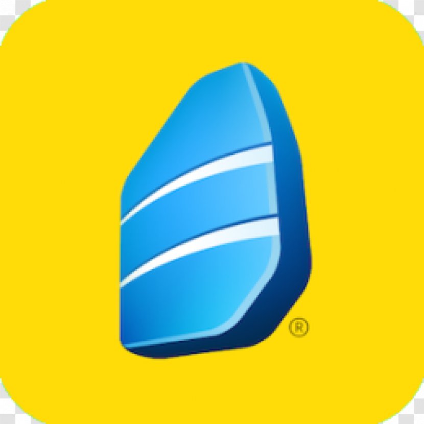 Rosetta Stone App Store Android - Electric Blue Transparent PNG