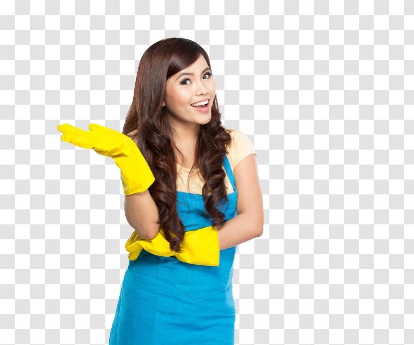 Maid Service Cleaner Carpet Cleaning Housekeeping - Long Hair Transparent PNG