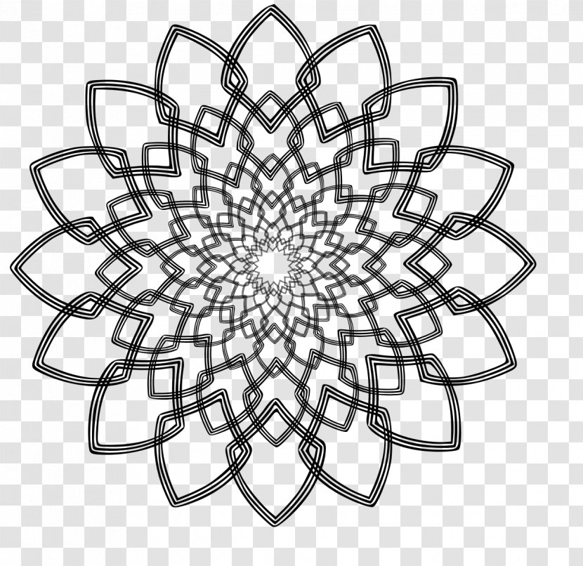 The Mindfulness Colouring Book: Anti-stress Art Therapy For Busy People Coloring Book Mandala Drawing - Child Transparent PNG