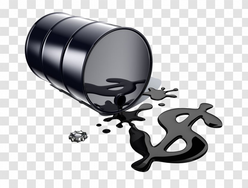 Petroleum Mercato Del Petrolio Brent Crude Benchmark Barrel - Brand - Black Dollar And Oil Drums Transparent PNG