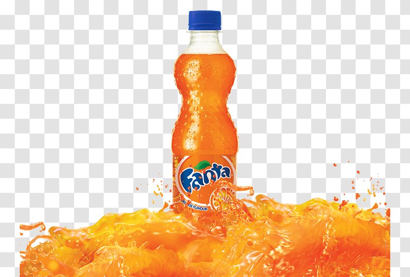 Orange Drink Soft Fizzy Drinks Fanta Coca-Cola - Coca Cola Transparent PNG