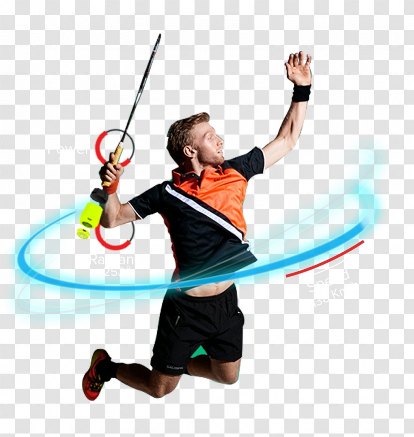 Racket Badminton Player Sports Smash - Equipment - Playing Transparent PNG