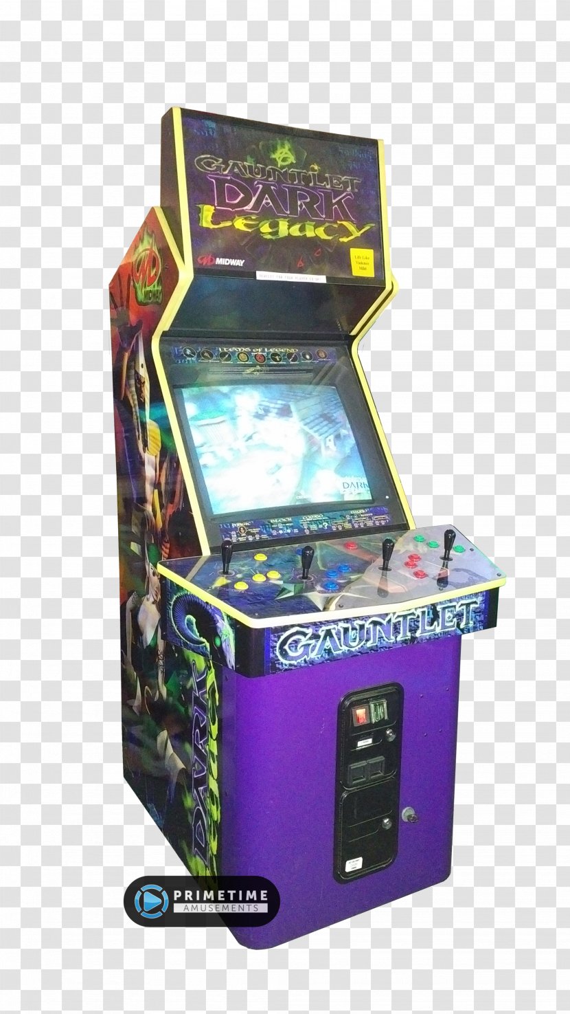 Arcade Cabinet Gauntlet Dark Legacy Game Video - Amusement - Games Transparent PNG