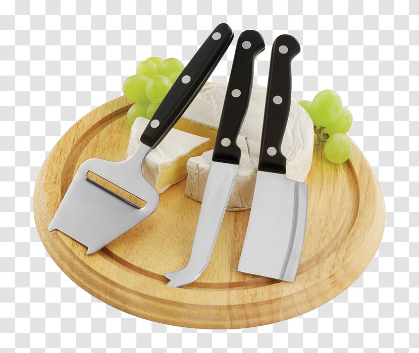 Cheese Knife Fondue Cutting Boards - Wooden Board Transparent PNG