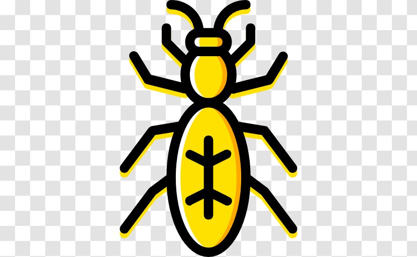 Clip Art Insect Ant - Yellow Transparent PNG