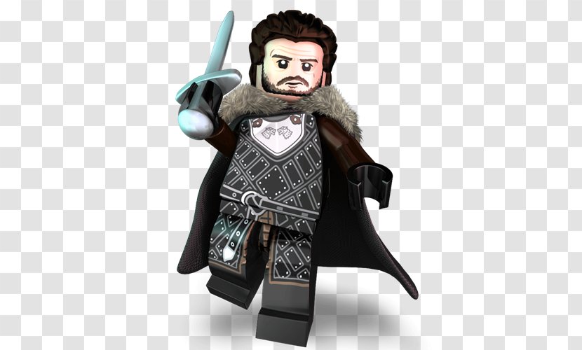 Lego Minifigure Game Of Thrones Toy Gift YouTube - Geek - King In The North Transparent PNG