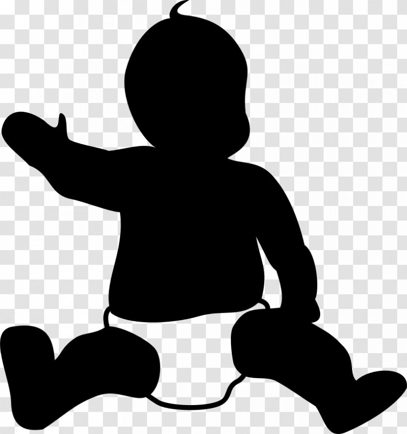 Diaper Infant Child Crawling Clip Art - Finger Transparent PNG