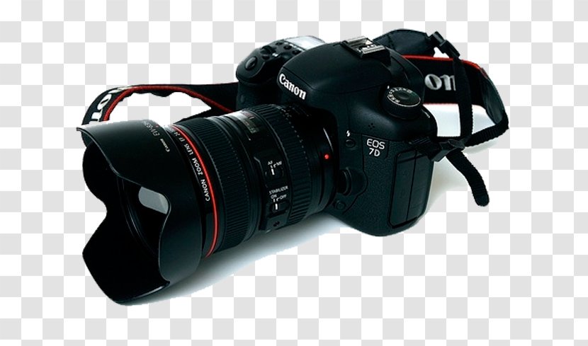 Digital SLR Canon EOS 7D Mark II EF Lens Mount 700D - Slr - 5d Transparent PNG