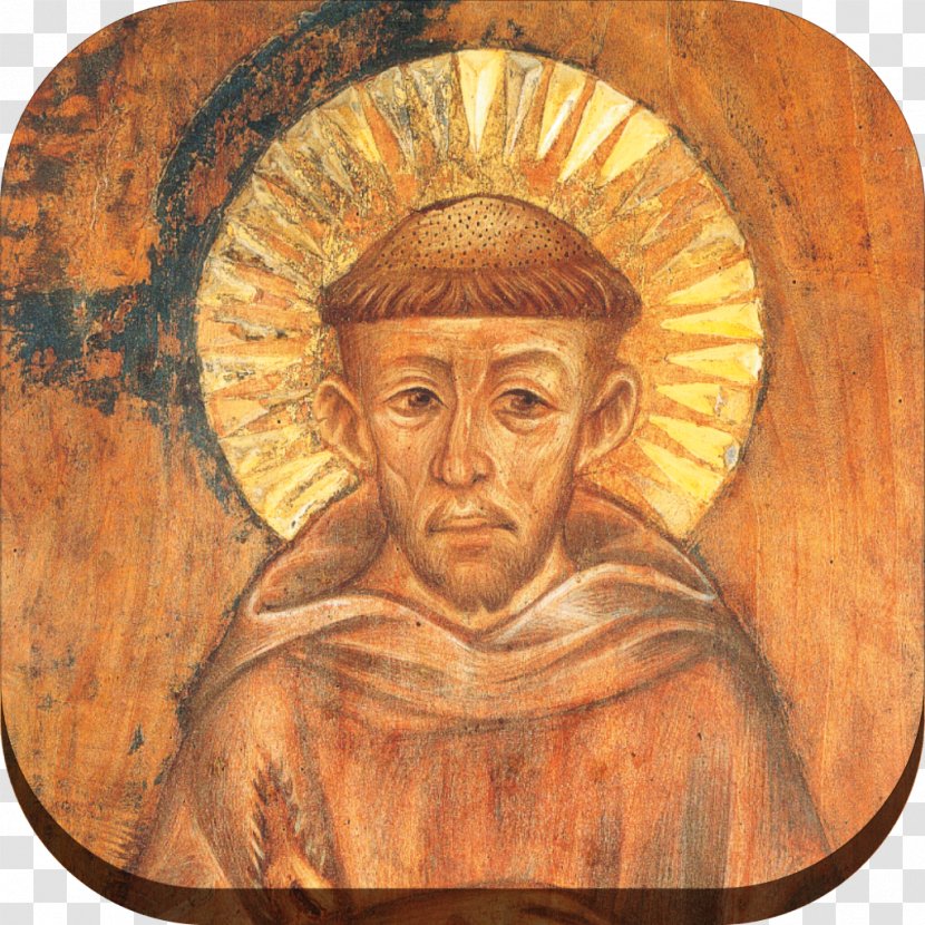 Basilica Of Saint Francis Assisi Museo Della Porziuncola San Francesco - Cimabue - Portrait Transparent PNG