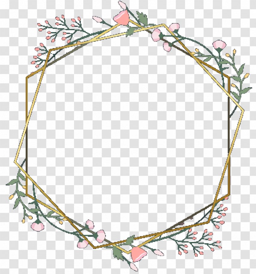 Floral Wreath - Twig - Crown Transparent PNG