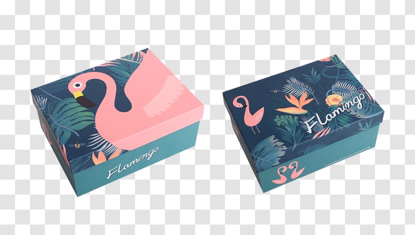 Box Packaging And Labeling Gift Taobao - Flamingo Pattern Material Transparent PNG