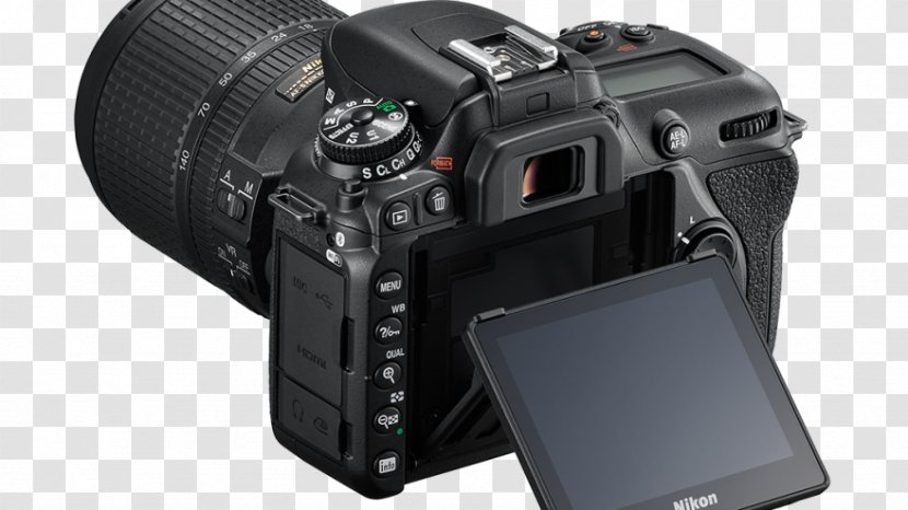 Nikon D7500 D500 AF-S DX Nikkor 18-140mm F/3.5-5.6G ED VR Digital SLR Format - Lens - Camera Transparent PNG