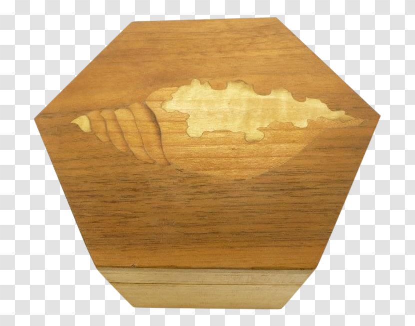 Marquetry Keepsake Box Inlay Wood Hexagon - Hardwood Transparent PNG