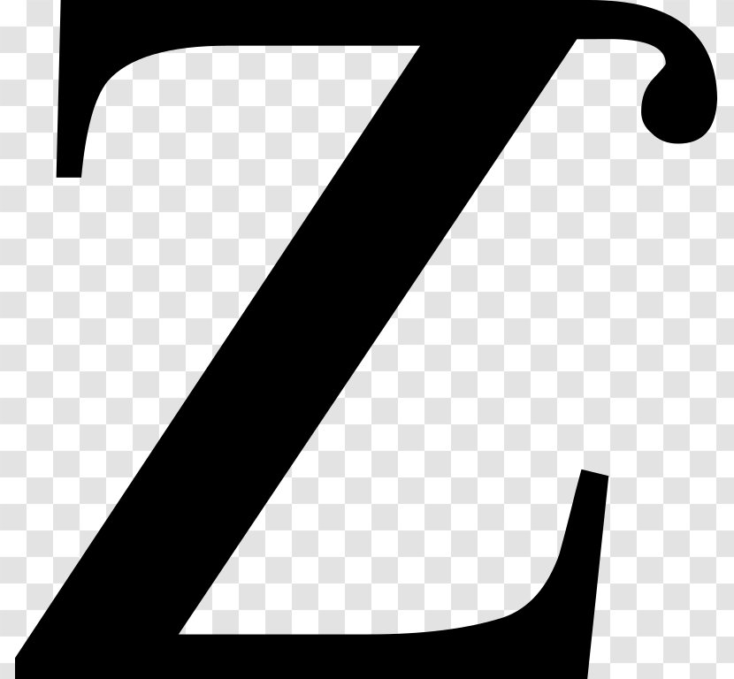 Letter Case Z Wikipedia - Silhouette Transparent PNG