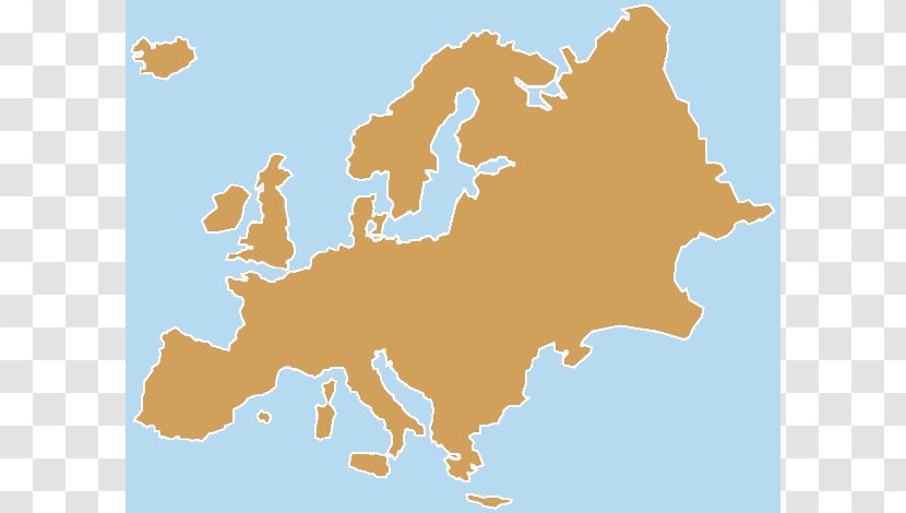 Europe Vector Map Clip Art - Royaltyfree - Cliparts Transparent PNG