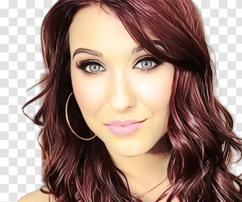 Jaclyn Hill Make-up Artist YouTuber Cosmetics United States - Brown Hair Transparent PNG