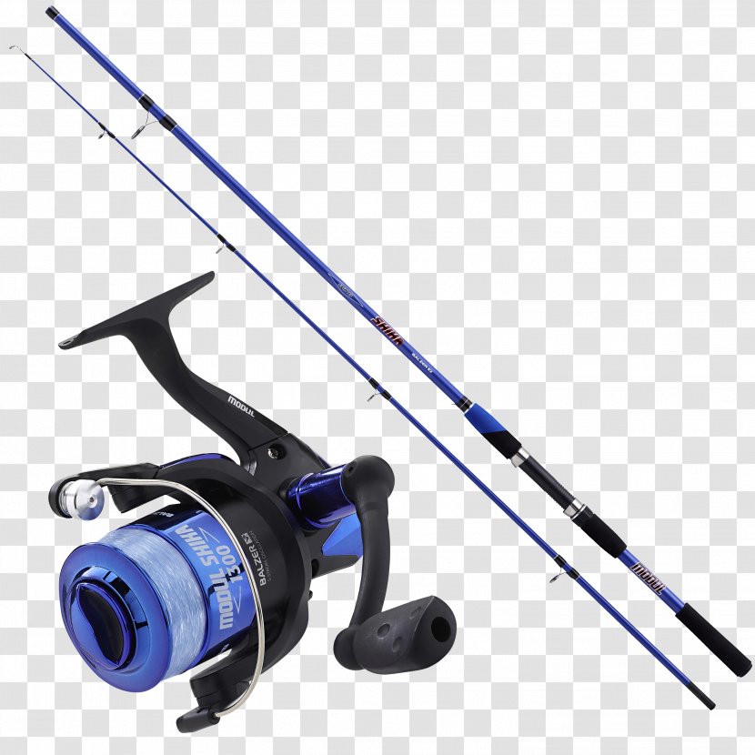 Fishing Rods Northern Pike Reels Blue Angling - Spin Transparent PNG