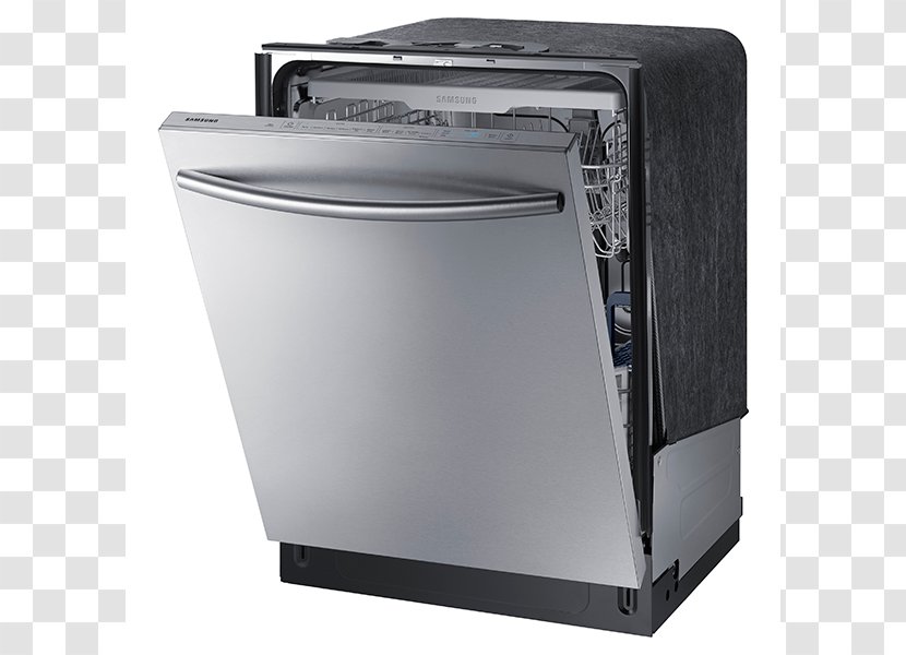 Samsung DW80K7050 DW80K5050U Dishwasher Stainless Steel - Refrigerator Transparent PNG