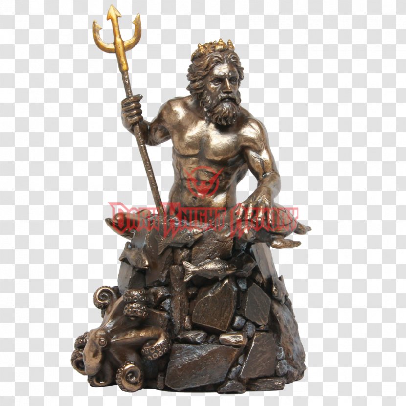 Poseidon Of Melos Equestrian Statue Hades Heracles - Greek Sea Gods - Neptune God Transparent PNG