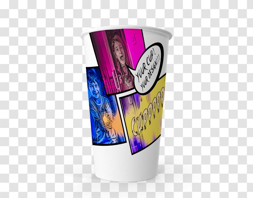 Paper Cup Table-glass Mug - Beaker - Personalized Ice Cream Cups Transparent PNG