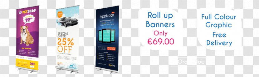 Graphic Design Brand Display Advertising - Banner - Roll Up Banners Transparent PNG