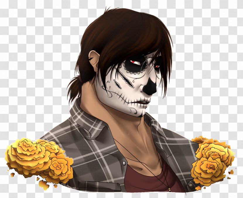 Cartoon Legendary Creature Facebook - Face - Day Of The Dead Transparent PNG