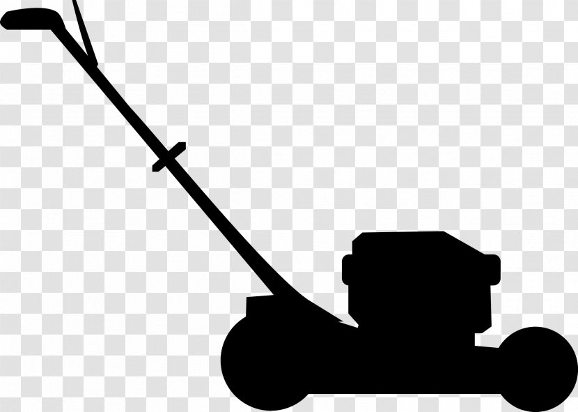 Product Design Clip Art Silhouette - Tool - Walkbehind Mower Transparent PNG