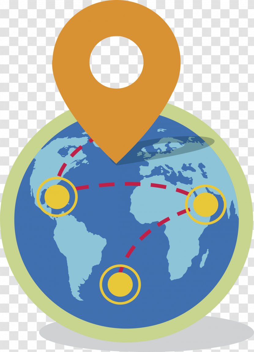 Southeast Asia World Map Globe - Geography - Global Logistics Distribution Transparent PNG