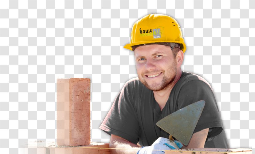 Bouwnetwerk Noord BV Construction Worker Laborer Masonry - Hard Hats - Personage Transparent PNG