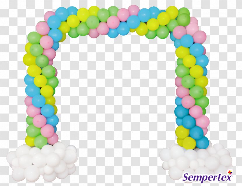 Toy Balloon Blue Green White Yellow - Pink - Birthday Transparent PNG