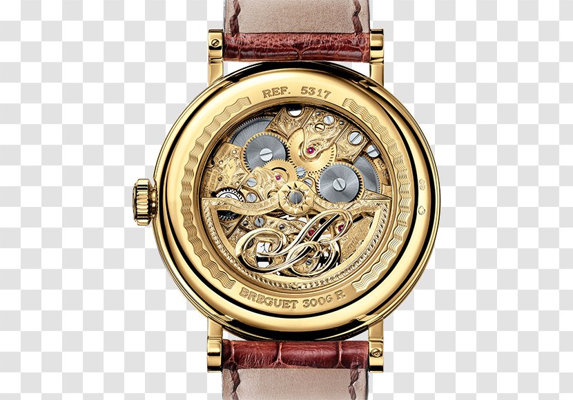 Breguet Watch Tourbillon Grande Complication - Gold Transparent PNG