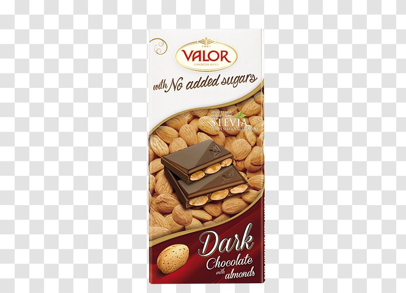 Chocolate Bar Milk Sugar Almond - Nut Transparent PNG