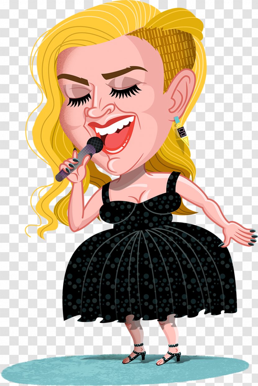 Cartoon - Kelly Clarkson Transparent PNG