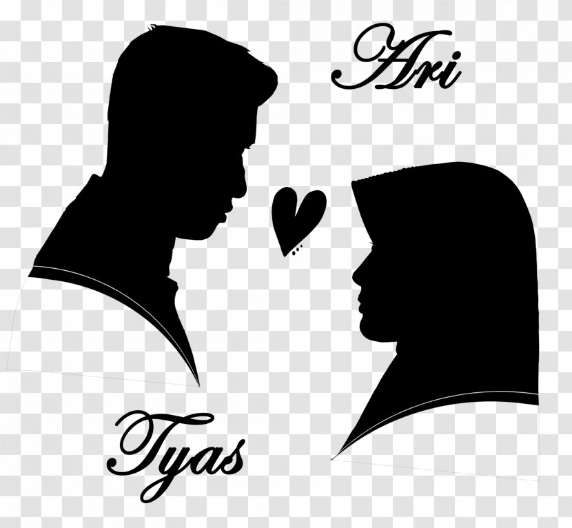 Silhouette Wedding - Brand - Couple Transparent PNG