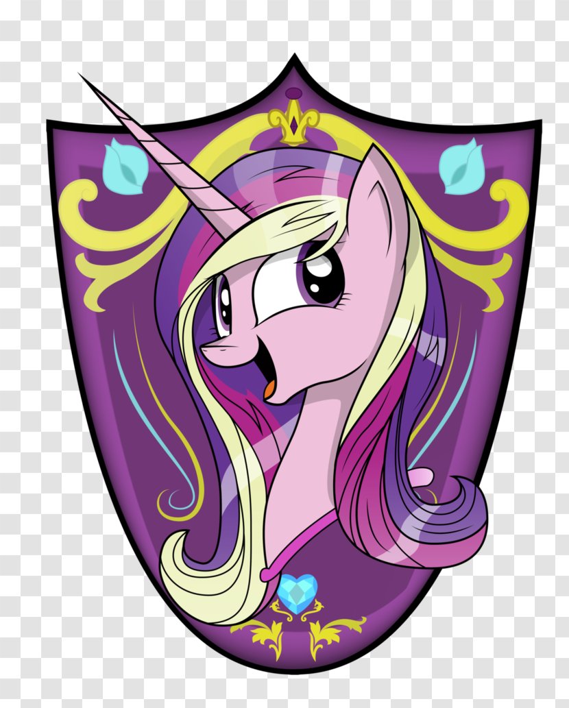 Princess Cadance Pony Hearts And Hooves Day Equestria Cartoon - Violet - мой маленький пони Transparent PNG
