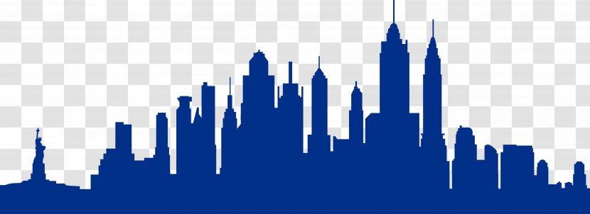 New York City Skyline Silhouette - Tree Transparent PNG