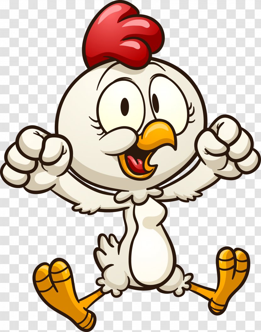 Chicken Meat Hen Drawing Cartoon - Egg - Cock Transparent PNG