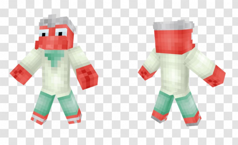 Minecraft Zoidberg Character Fiction - Figurine - Public Domain Transparent PNG