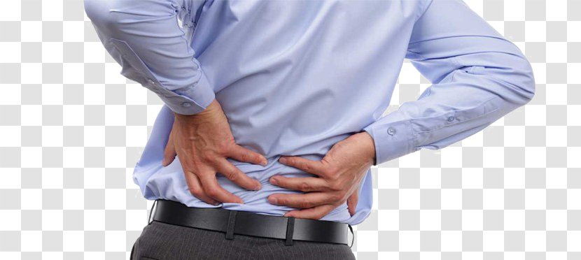 Pain In Spine Low Back Vertebral Column Surgery Physical Therapy - Cartoon - Backpain Transparent PNG