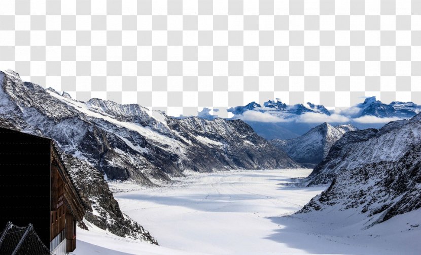 Jungfrau Aletsch Glacier Tourist Attraction - Terrain Transparent PNG