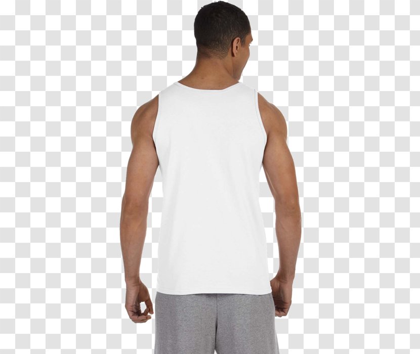 T-shirt Sleeve Hoodie Top Clothing - Undershirt - White Tank Transparent PNG